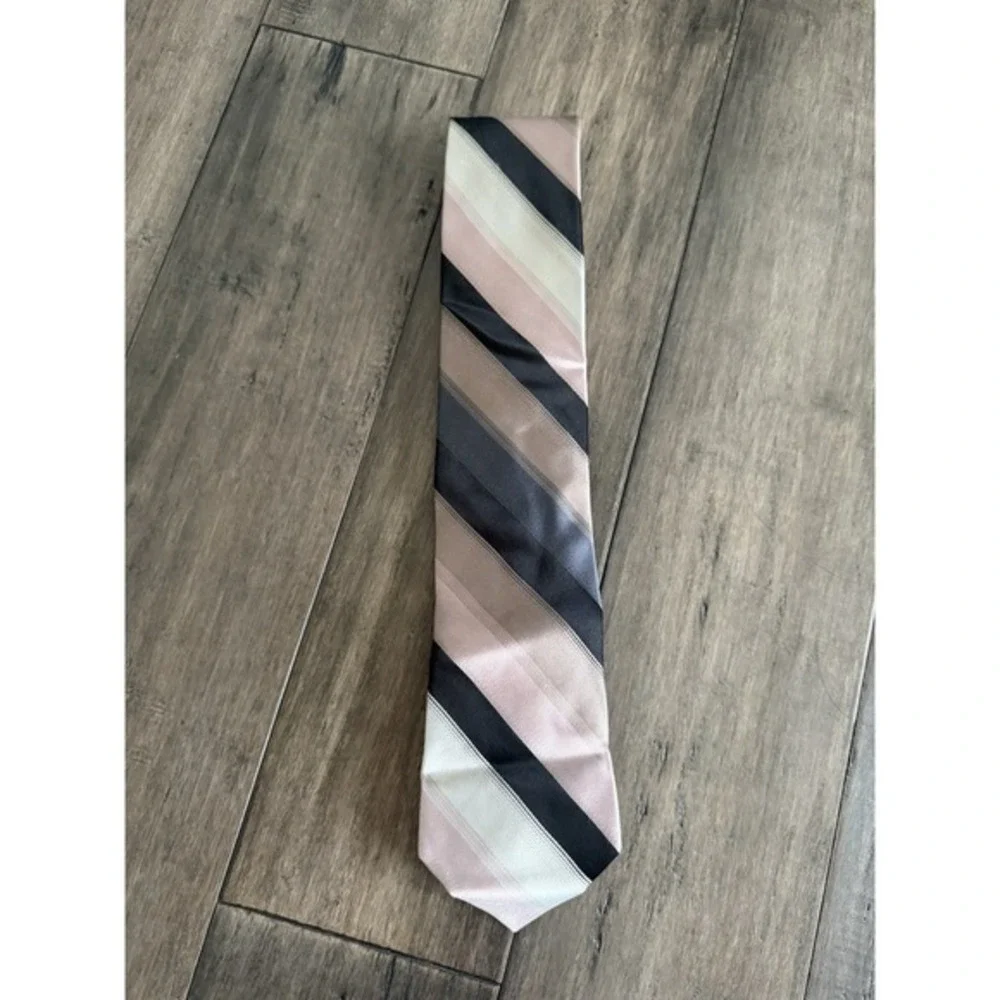 Ted Baker Silk Tie Diagonal Stripe Men's‎ Necktie Father's Day Gift Multicolor
